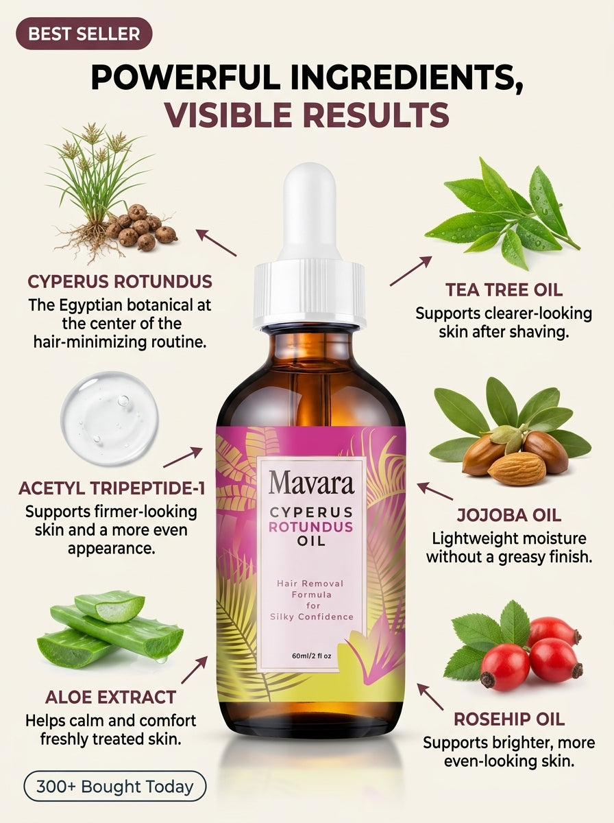 Anti-Hair Growth Oil