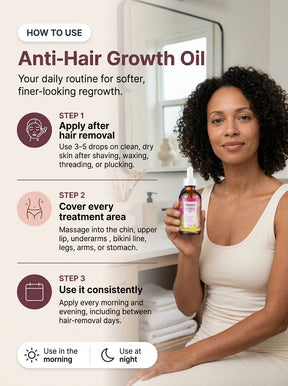 Anti-Hair Growth Oil